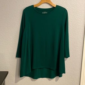 Green Sweater - Loft